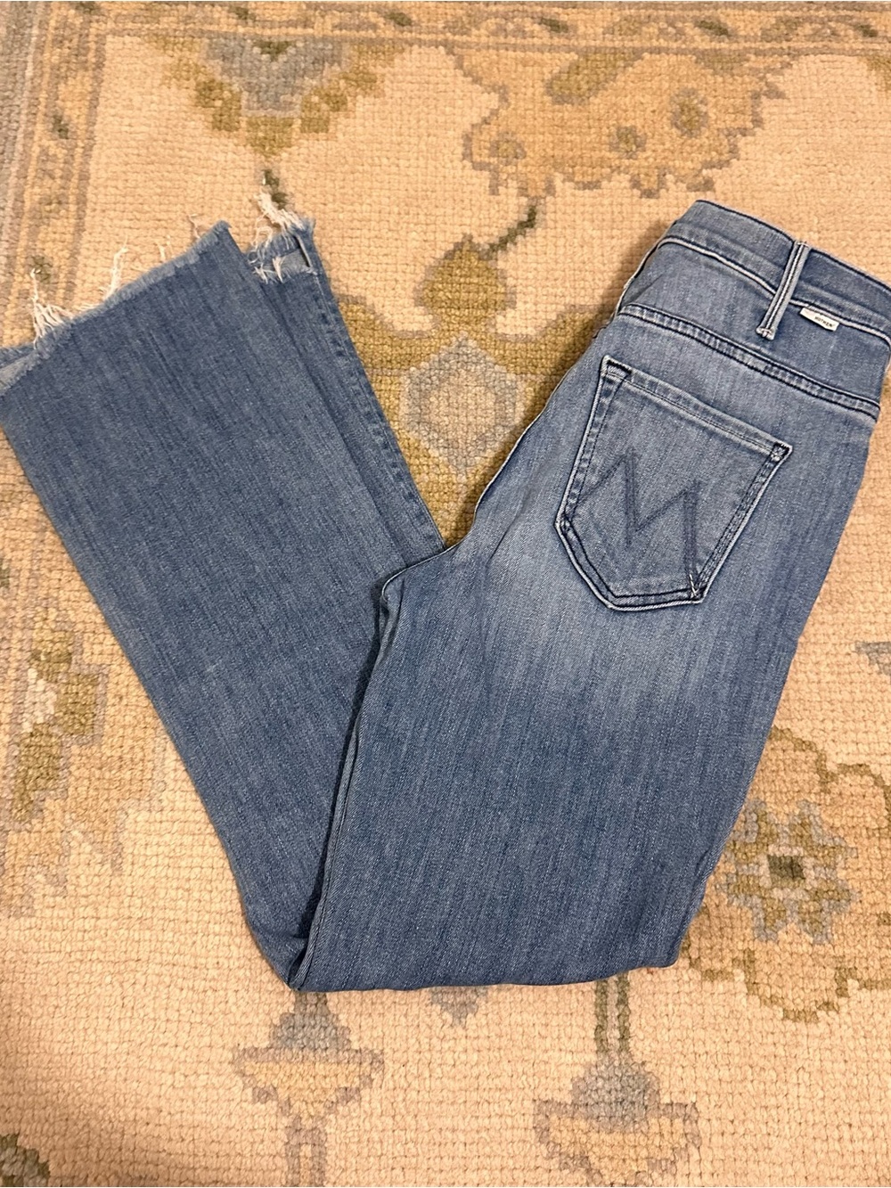 Mother Hustler Ankle Fray